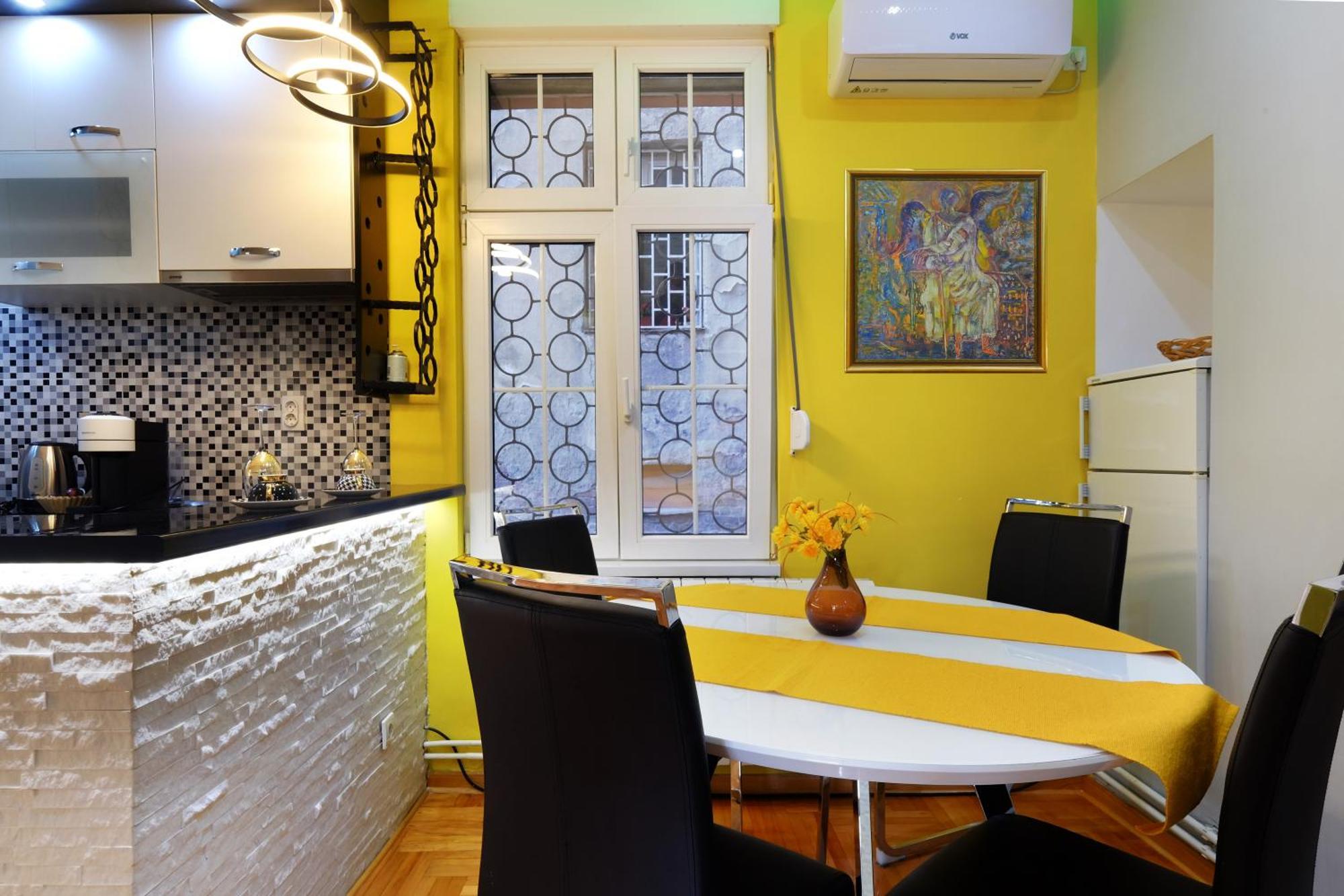 Apartman Kruna Daire Belgrad Dış mekan fotoğraf
