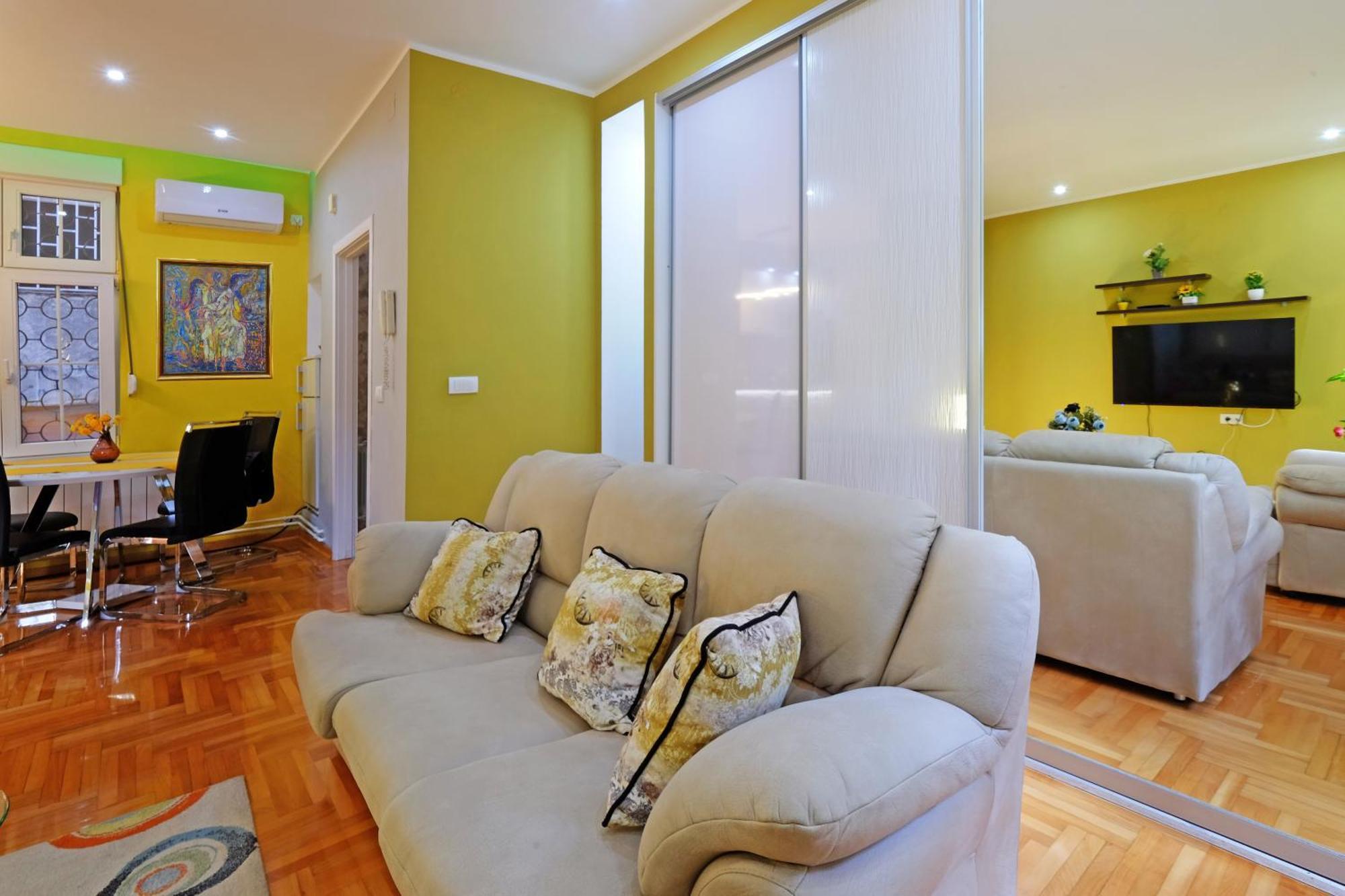 Apartman Kruna Daire Belgrad Dış mekan fotoğraf